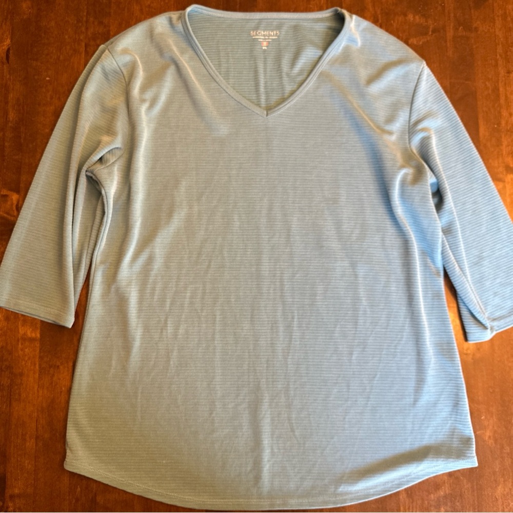 Segments Shirt XL Modal Blue Base Layer Thermal Casual Outdoors Canada Seg’ments